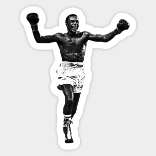 Sugar Ray Leonard || Vintage Pencil Drawing Sticker